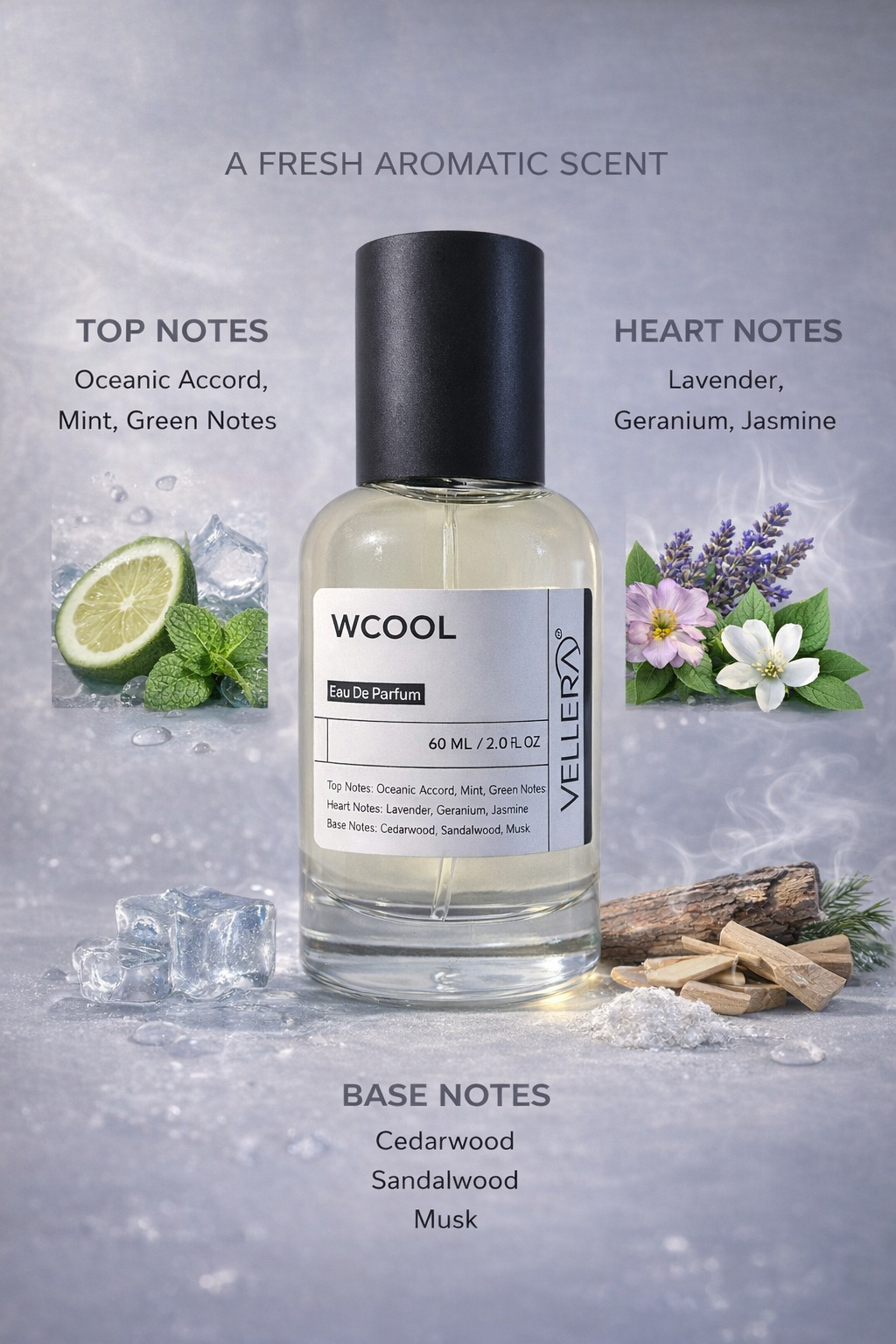 Wcool inspired by Davidoff Cool Water - Eau De Parfum